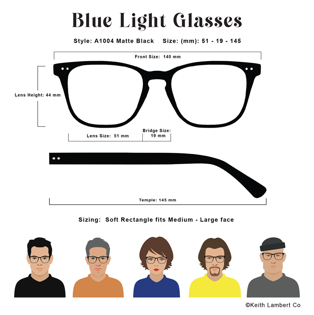 Prescription Reading Glasses – PhotoGray Blue Light Blocking Lenses with Anti-Reflective Coating Unisex | Style 1004