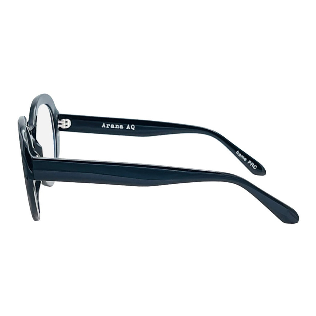 Black Round Blue Light Optical Fashion Glasses with Light Changing Sun Lenses /Style 8046