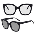Oversized Blue Light Glasses: Photochromic Light-Adaptive Style 8048