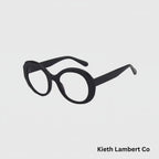 Black Round Blue Light Optical Fashion Glasses with Light Changing Sun Lenses /Style 8046